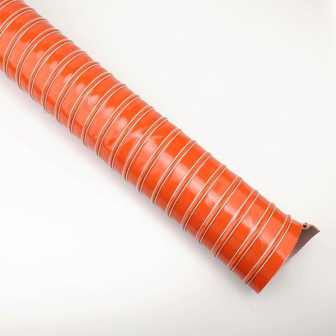 AC PERFORMANCE 3" ID Automotive Silicone Flexible Brake Cooling Air Ducting Induction Intake Pipe Hose, Length 1 Meter (3.3 Feet)
