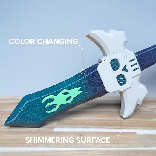 Polymaker Panchroma PLA Filament 1kg, Gradient 3D Printing Filament 1.75mm | Galaxy Blue-Green, Neatly Wound PLA for Easy Print & Smooth Feeding. Compatible with Bambu Lab & Most 3D Printers