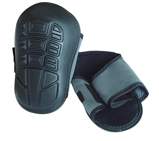 Bon Tool 41-174 Monster Knee Pads-Heavy Duty Lightweight Waterproof Knee Pads, Thick sponge rubber Wide-Velcro Straps for Heavy duty concrete finishers and floor installers