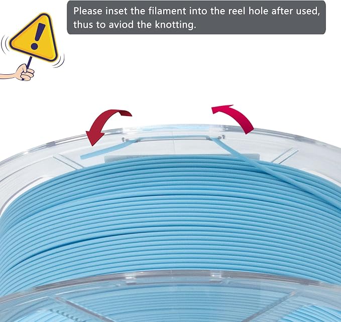 iSANMATE High Speed Matte PLA+ 3D Printer Filament, Matte Light Blue PLA+ Filament 1.75mm Designed for High Speed 30-600mm/s, Fast Printing Speed PLA, Dimensional Accuracy ±0.02mm, 1kg Spool (2.2lbs)