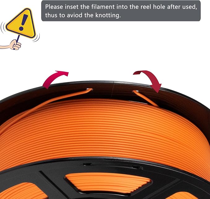 iSANMATE Rapid PLA Plus Filament 1.75mm Orange 1KG, Halloween Orange 3D Printer Filament, Fast Printing Speed PLA, for Bambu Lab 3D Printers,AMS,AMSLite, 1kg Spool (2.2lbs)