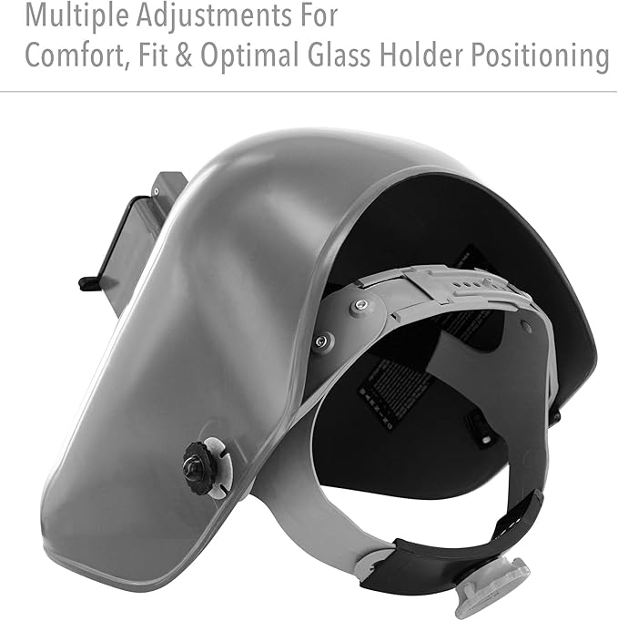Fibre-Metal by Honeywell Tigerhood Classic Thermoplastic Welding Helmet, Gray (906GY)