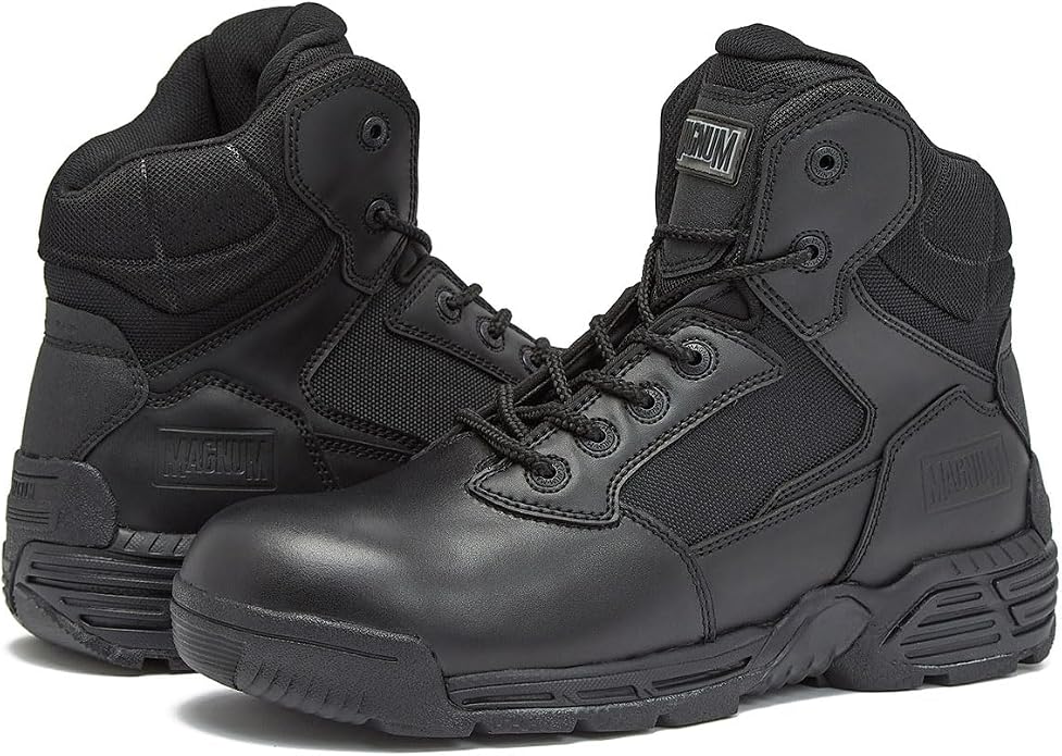 MAGNUM - Men's Waterproof Tactical Boots, Mens Military Hiking Boots, Breathable Light Weight Work Boots for Men