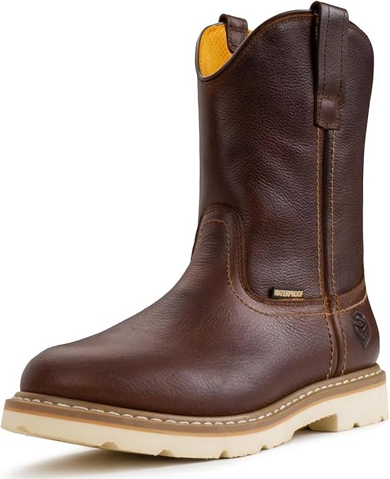 SUREWAY Men's Pull on Wellington Boots 65102S-WP DK 8.5
