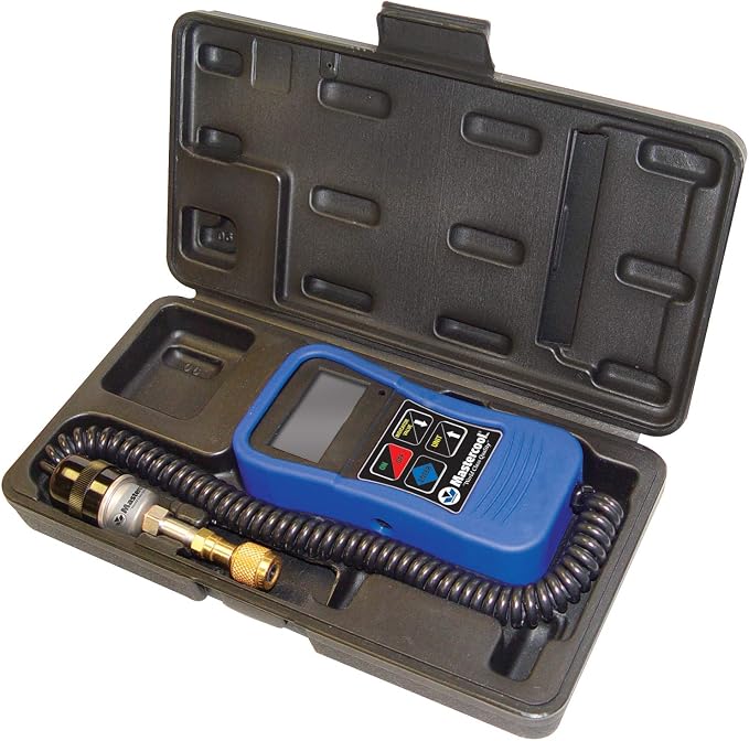 Mastercool (98061 Blue Digital Vacuum Gauge with Blow Molded Case