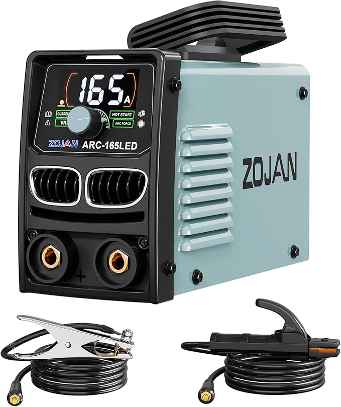 Arc Stick Welder 165A,Portable Welding Machine 110V,IGBT Inverter Welder Machine With Hot Start,Arc Force,Anti-Stick,Hobby DIY Projects Home Use