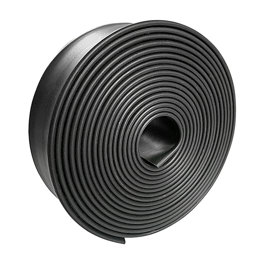 3:1 Ratio Heat Shrink Tubing Roll Adhesive Lined Industrial Marine Grade Dual Wall Heat Shrink Tube Waterproof and Sealed Black (5/8 inches(15.4 mm), 30 Feet)