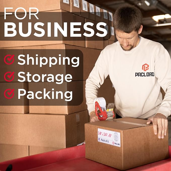 Flat Cardboard Boxes 18"L x 15"W x 3"H (Pack of 12) - USA-Made Packing Boxes for Moving, Shipping, or Storage - USPS, UPS, FedEx Approved - Professional Packing Supplies for Moving | USA-Made Packing Boxes for Moving, Shipping, or Storage - USPS, UPS, ...