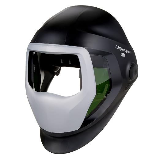 3M Speedglas 9100 Welding Helmet 06-0300-51SW, with SideWindows, Headband and Silver Front Panel, No ADF,
