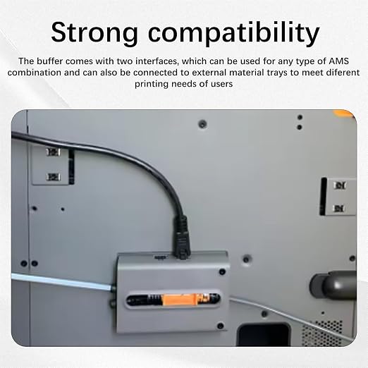 Original Bamboo P2S Feed Buffer, Filament Buffer Replacement for Bambu Lab P2S 3D Printer Accessories,Reduces Tension Fluctuations During The Feeding Process, Ensures Smooth Filament Feeding