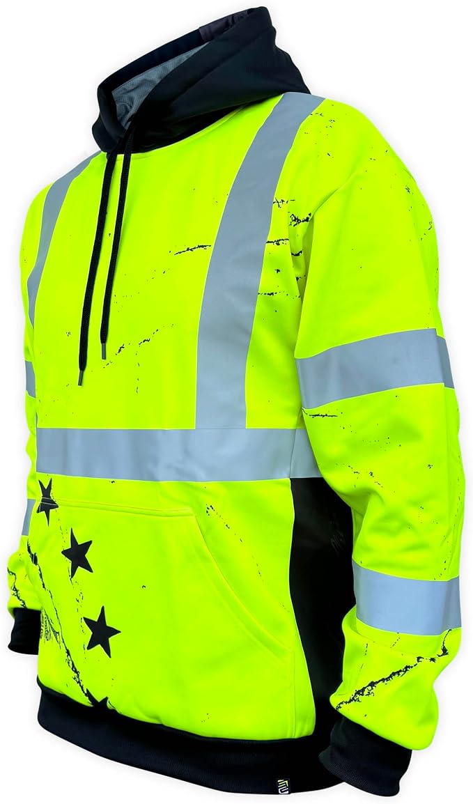 SafetyShirtz SS360 ANSI Class 3 Type R Graphic Hoodie