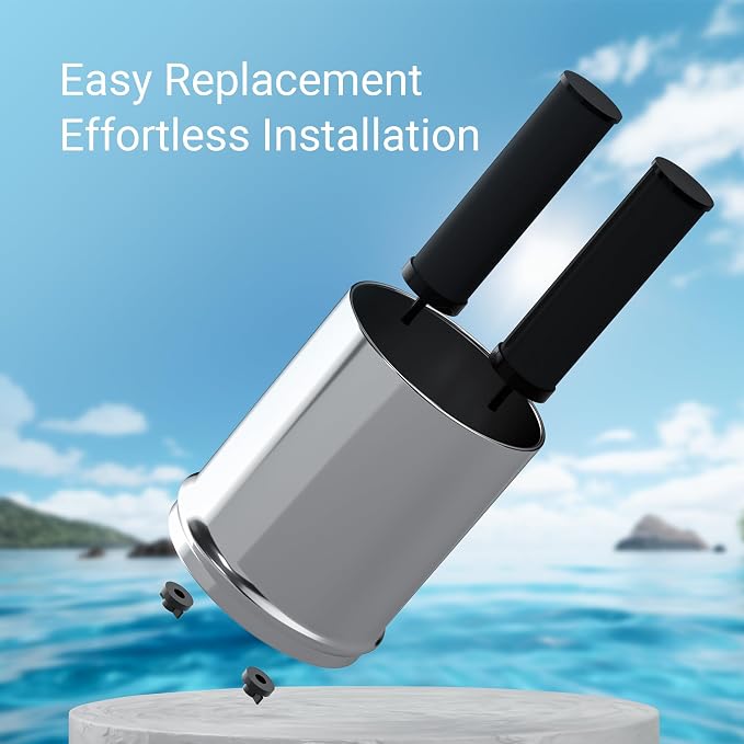 [Ultrafiltration] AQUA CREST WF90C Water Filter, Replacement for Berkey®, Purewell® ProOne® BB9-2® Black Carbon Filters and Waterdrop Gravity Water Filter System, 2 Pack