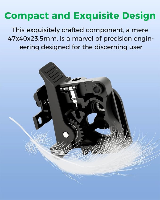 Creality Official K2 Plus Extruder Front Cover, OEM Assembly Extruder Front Shell Kit with Install Screws, Compatible with Creality K2 Plus, K2 Pro, K2 3D Printer