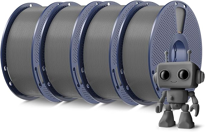SUNLU High Speed PLA Filament 1.75mm, 4x1KG Meta Bundle