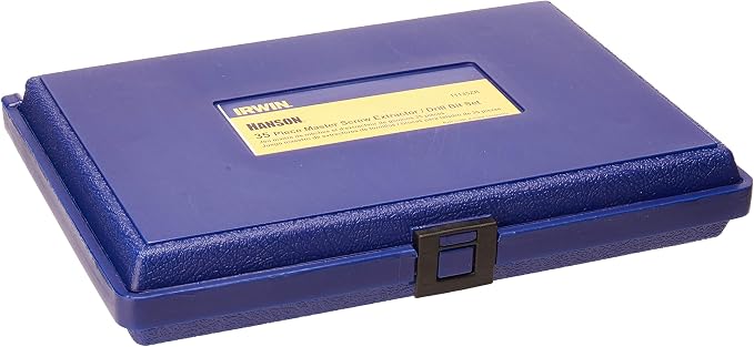 IRWIN Tools Hanson Screw Extractor and Drill Bit Set, 35 Piece, 11135ZR