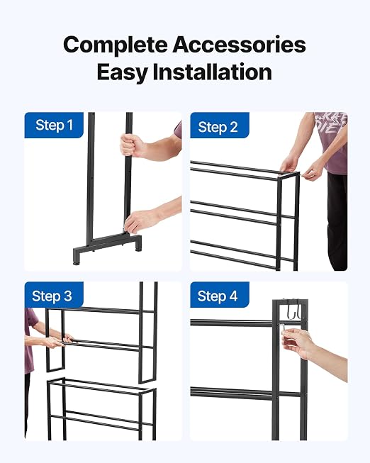 VEVOR 3D Printer Filament Storage Rack, 7 Tier Heavy Duty Storage Shelves for 3D Printing Filaments, Filament Spool Holders Racks for 3D Printing Studio, Home Studio, Office, Workshop (Shelf Only)