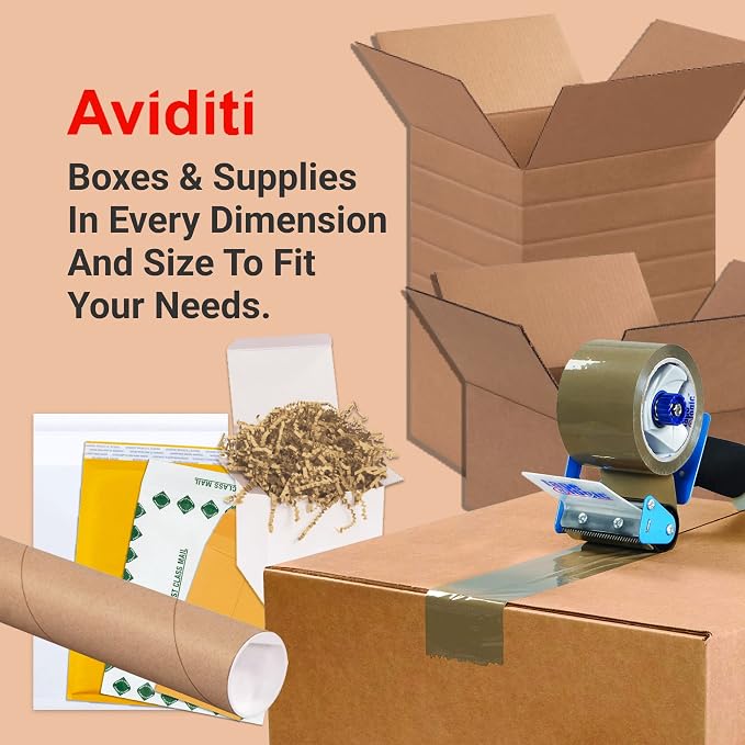 AVIDITI Shipping Boxes Large 30"L x 30"W x 25"H, 5-Pack | Corrugated Cardboard Box for Packing, Moving and Storage