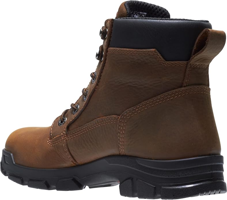 WOLVERINE Men's Chainhand Steel-Toe Waterproof 6" Boot Industrial Shoe