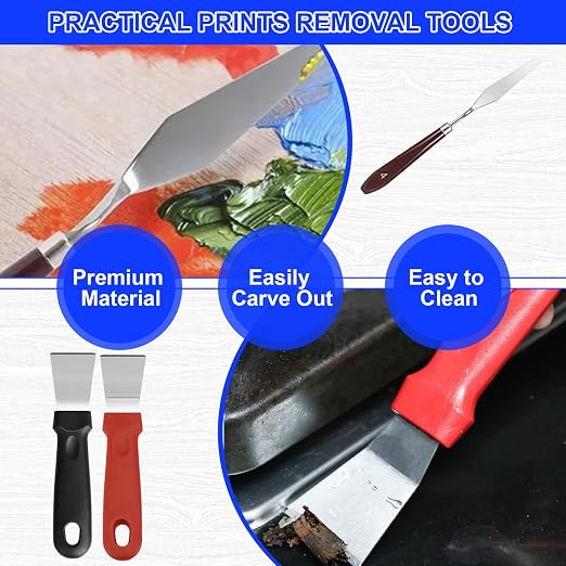 3D Printer Tool Kit, 105 Pcs 3D Printer Accessories Includes Deburring Tool, Removal Tools, Digital Caliper, Cutting Mat, Carrying Case, 3D Printing Tool Kit for Finishing, 3D Print Removing, Cleaning