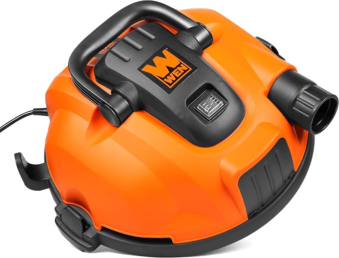 WEN VC9209 10-Amp 9.25-Gallon 6.5 Peak HP Wet/Dry Shop Vacuum and Blower with 0.3-Micron HEPA Filter, Hose, and Accessories