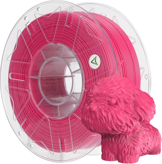 Creality Hyper PLA Filament 1.75mm, RFID 3D Printer Filament for High-Speed Printing up to 600mm/s, ±0.03mm Accuracy, 1KG/Spool (2.2lbs), 3D Printing Filament for Most 3D Printers (Viva Magenta)