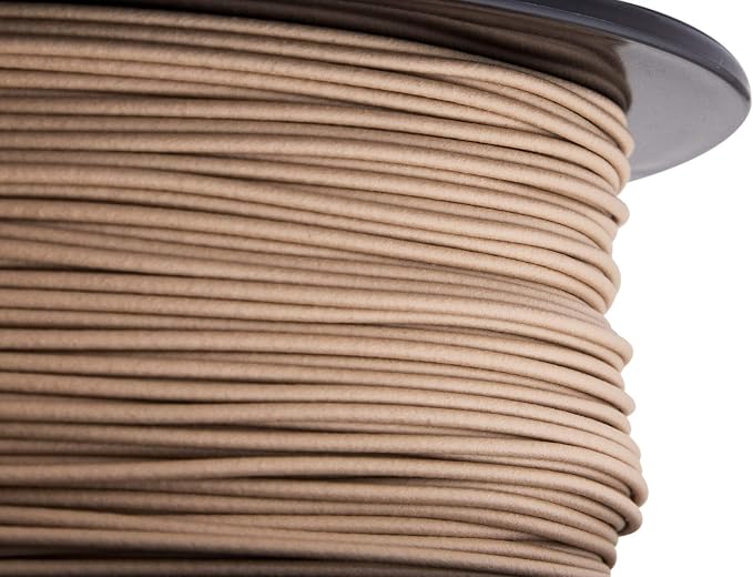 HATCHBOX 1.75mm Wood PLA 3D Printer Filament, 1 KG Spool, Dimensional Accuracy +/- 0.03 mm, 3D Printing Wood Filament