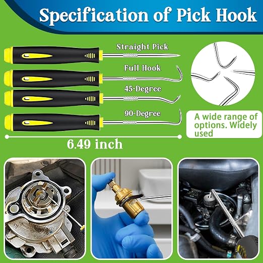 ZDBB 1086 Pcs SAE Standard O Ring Kit Nitrile Rubber O-Rings Assortment with O‘Ring Pick for Hydraulic Automotive Plumbing Faucet Seal Repair 32 Size Inch ID:1/8”-2”
