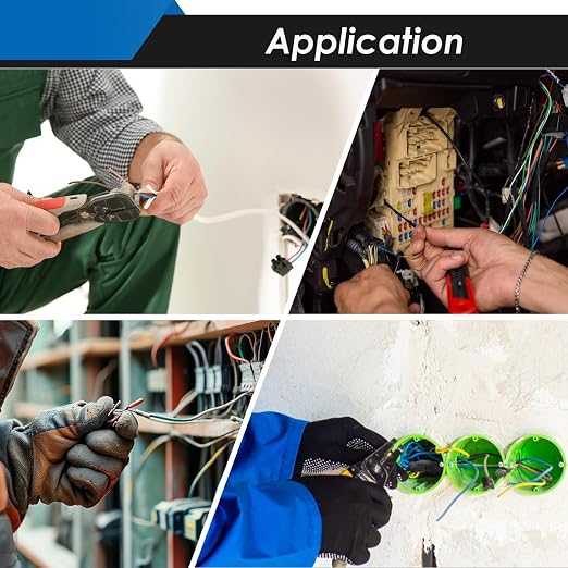 532Pcs Heat Gun for Shrink Tubing, Solder Seal Wire Connectors & Heat Shrink Tubing Kit, 26-6 AWG Waterproof Heat Shrink Wire Connectors with Mini Heat Gun for Marine Electrical