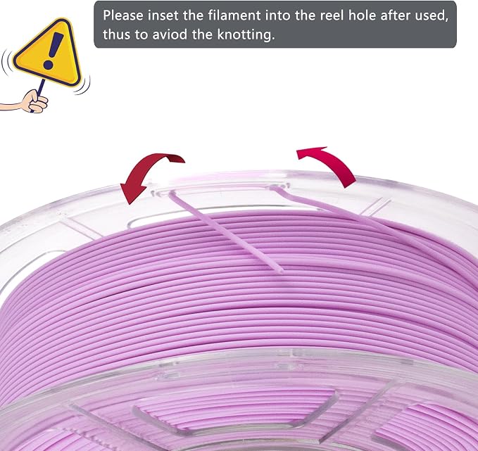 iSANMATE High Speed Matte PLA+ 3D Printer Filament, Matte Lilac PLA+ Filament 1.75mm Designed for High Speed 30-600mm/s, Fast Printing Speed PLA, Dimensional Accuracy ±0.02mm, 1kg Spool (2.2lbs)
