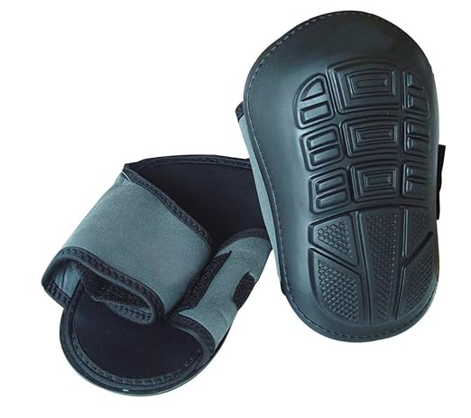 Bon Tool 41-174 Monster Knee Pads-Heavy Duty Lightweight Waterproof Knee Pads, Thick sponge rubber Wide-Velcro Straps for Heavy duty concrete finishers and floor installers
