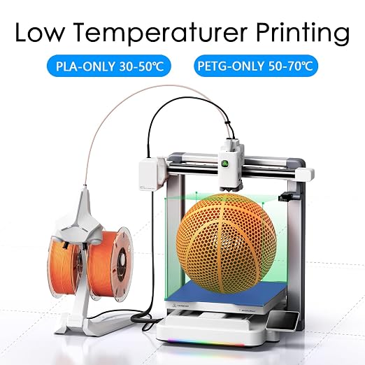 HzdaDeve Cool Plate for SPARKX i7 Low Temperature Cold Build Plate 267X301MM Double Sided Smooth Board Sheet Bed PEI Heated Bed Spring Steel Flexible Platform for Creality Printer (No Heating/No Glue)