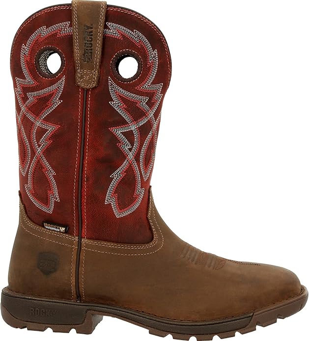 ROCKY Men's Legacy 32 Steel Toe Waterproof Western Boots