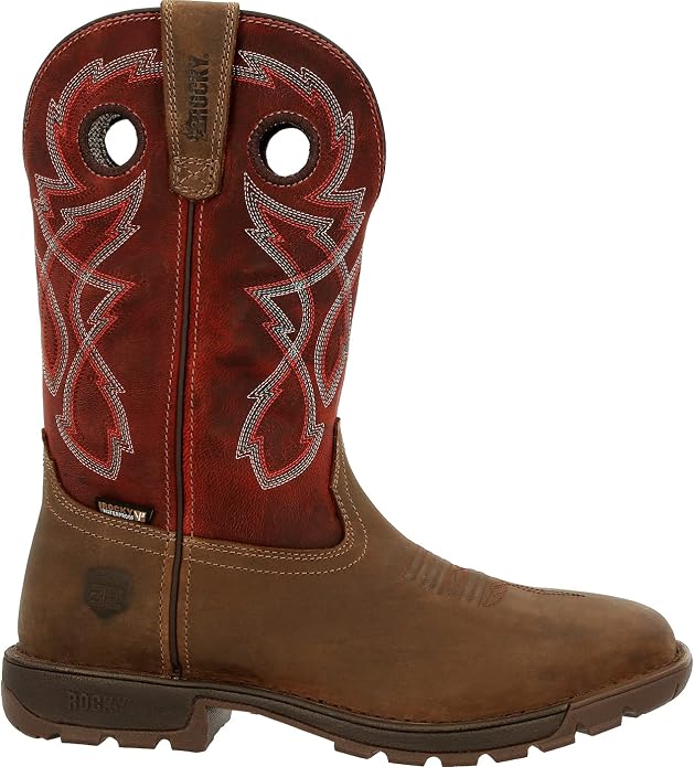 ROCKY Men's Legacy 32 Steel Toe Waterproof Western Boots