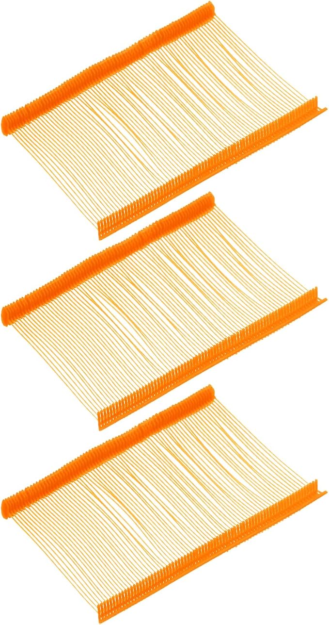 uxcell 5000pcs 2 Inch(50mm) Micro Tagging Gun Fasteners, Tag Pins Clothing Tagging Barbs Attachments Plastic Garment Price Tag Barb for Clothes, Orange
