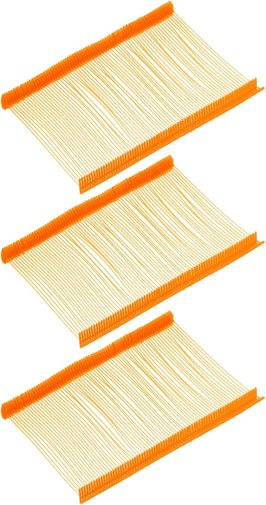 uxcell 5000pcs 2 Inch(50mm) Micro Tagging Gun Fasteners, Tag Pins Clothing Tagging Barbs Attachments Plastic Garment Price Tag Barb for Clothes, Orange