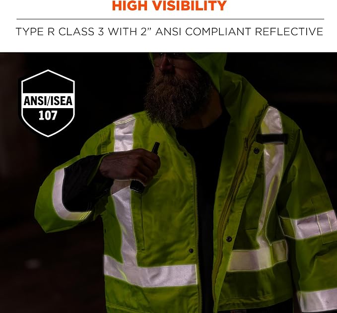 Ergodyne 8386 Type R Class 3 Outer Shell Jacket