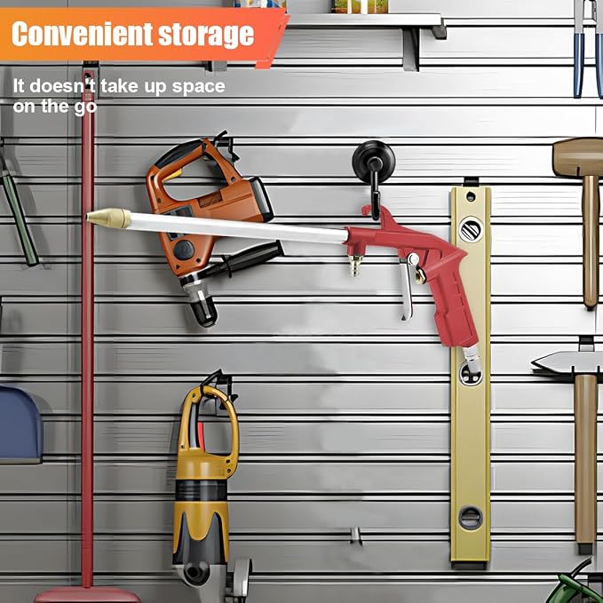 Air Engine Cleaning Spray Gun with 4Ft Hose- High Pressure Pneumatic Cleaning Sprayer Auto Water Cleaner Nozzle Hose Wash Spray Tool- Air Blow Gun Car Engine Dust Cleaner Tools (Straight Head)