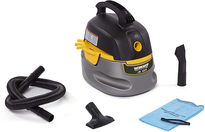 WORKSHOP Wet/Dry Vacs WS0255VA 2.5-Gallon 1.75 Peak HP Shop Vacuum Cleaner