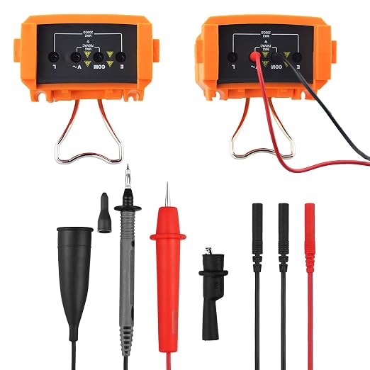 BTMETER BT-6688B Megohmmeter 200 Gig Ohm Digital Insulation Resistance Tester, 500V/1kV/2.5kV/5kV Test Voltage, Auto Ranging, Backlight Display