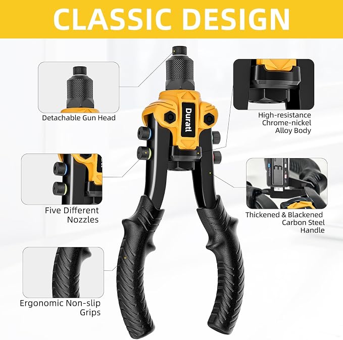 Rivet Gun & Rivet Nut Tool Kit