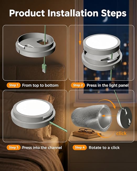 5PCS LED Lamp Kit 001 for Bambu Lab H2D/A1/A1mini/P1S/P1P, Makerworld & Anycubic 3D Printer DIY Lighting, Three Color Modes 3000K/4000K/6000K, 5V USB Powered, Model Printing Accessory