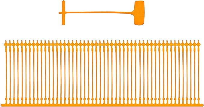 25mm(1 Inch) Orange Tag Gun Barbs (Fasteners) for Any Standard Price Labels Clothing Tagging Attachers-5000 Pcs