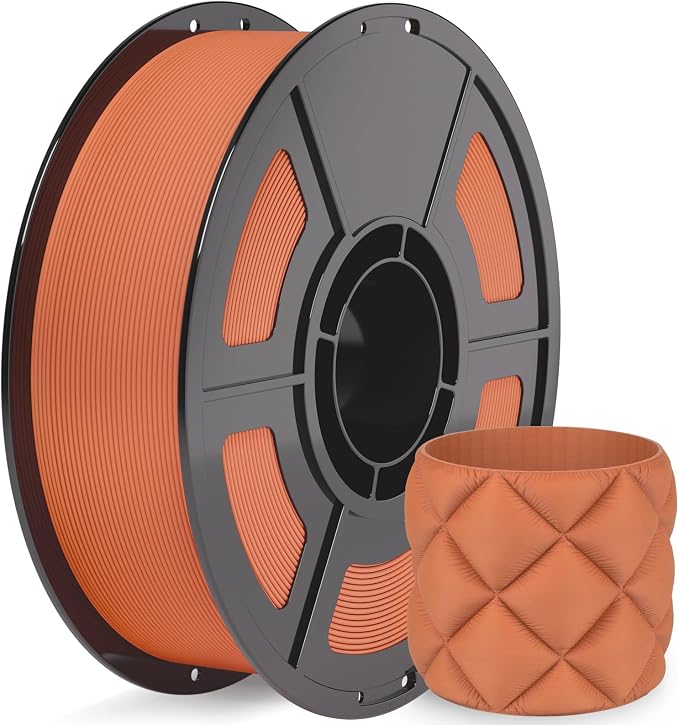 iSANMATE Matte PLA Filament 1.75mm Brick Red PLA 30-300mm/s 3D Printer Filament 1kg (2.2lbs) for Bambu Lab 3D Printers,AMS,AMSLite