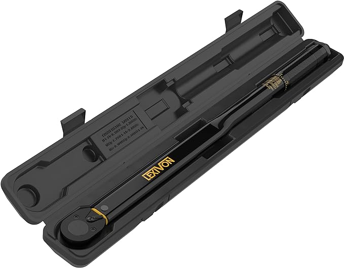 LEXIVON 3/4-Inch Drive Click Torque Wrench 30~300 Ft-Lb / 40.7~406.8 Nm (LX-185)