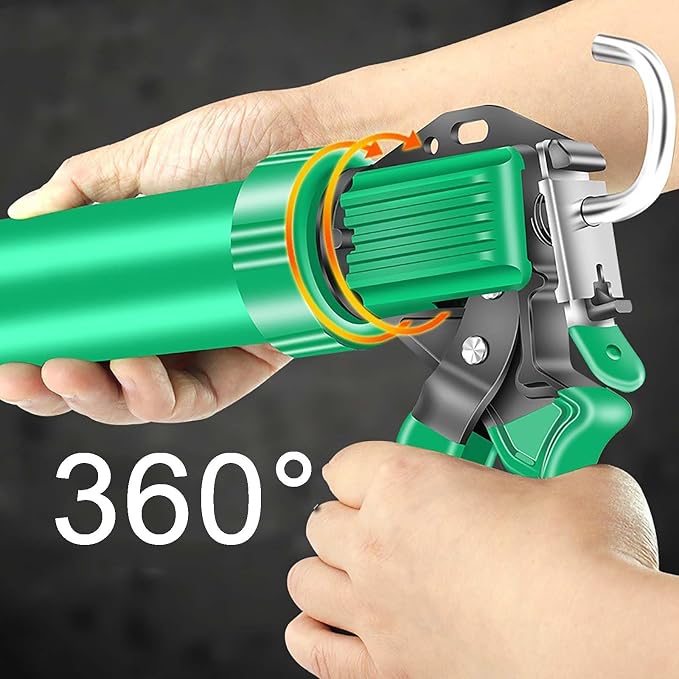 Caulking Gun,caulking tool, Heavy Duty Sealant Mastic Tubes DIY All Trades Dispenser Tool Sealants Resin Fixing Gun Cartridges Skeleton Mastic Caulk Applicator
