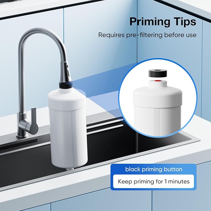 Purewell PH-2 White 3-Stage Alkaline Filter Elements, Additional filters for Berlkey® Black Filters, Berlkey® Gravity Filtration System and Purewell System, pH 8-9 (2 Pack, K Series)