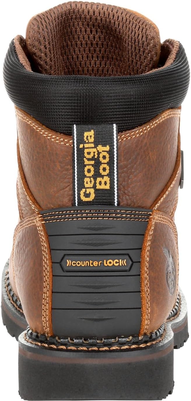 Georgia Boot Men's Giant Revamp Steel Toe Waterproof Work Boots