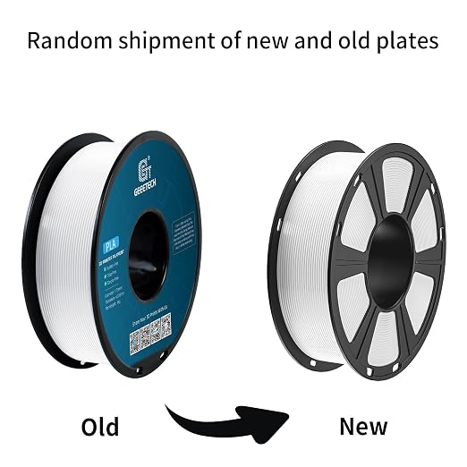 Geeetech Green PLA Filament 1.75mm, PLA 3D Printer Filament 1kg Spool(2.2lbs) Dimensional Accuracy +/- 0.02 mm, 3D Printing Filament Fits for Most FDM 3D Printers