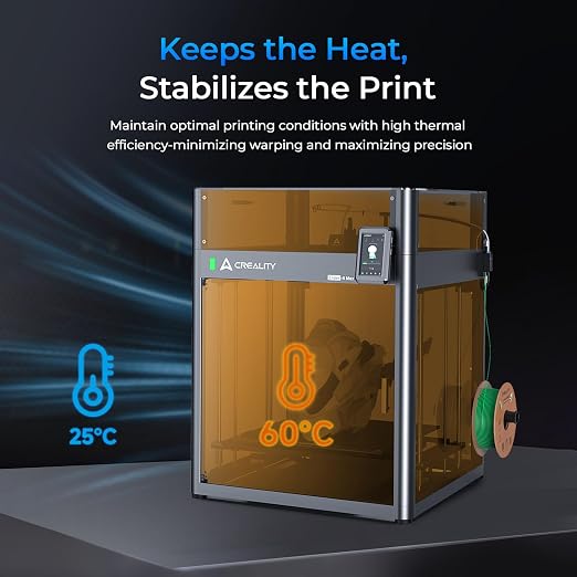 Creality Ender 5 Max Enclosure Official Upgrade Kit Transparent Acrylic Dust-Proof Constant Temperature Protective Cover for Creality Ender 5 Max