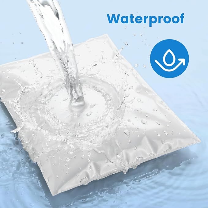 Metronic Poly Mailers 14.5x19 Inch 400pcs Shipping Bags for Clothes,Self Adhesive Shipping Envelopes for Small Business,Waterproof Mailers Poly Bags for Shipping,Packaging Mailing Bags White